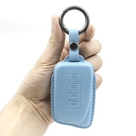 bluqulo for Lexus Leather Key Fob Protector Key Case Compatible 2012 2013 2016 2014 2015 ES250 GS350 ES350 GS450 NX300 ES300H