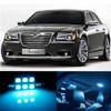 skylightauto 18pcs LED Premium ICE Blue Light Interior Package Deal