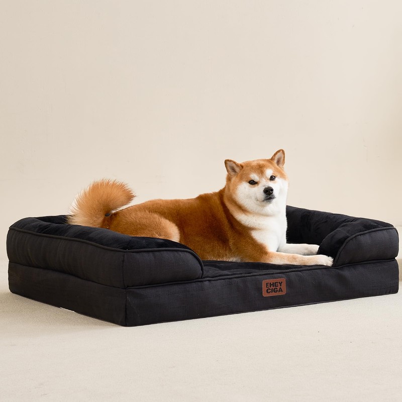 EHEYCIGA Orthopedic Dog Beds for Extra Large Dogs, Waterproof Memory