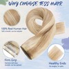 TESS Clip In Hair Extension,Hair Extensions Real Human Hair One