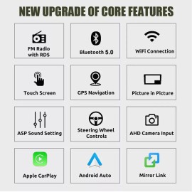 2+32G For Toyota Prius 2010-2015 Car Stereo Radio Android 13 Carplay GPS WIFI BT