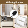 Pack of 6 Door Latch with Touch Release, Push to