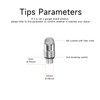 Mesh Fiber Tips (10 Pack) GUUGEI Stylus Pen Replacement Tips