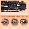 Volume 100D Lash Clusters Kit Spike Individual Lashes Extension Kit