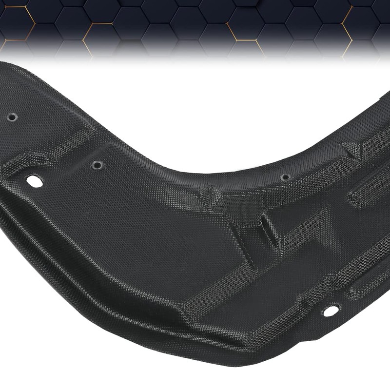 PIT66 Front Engine Splash Shield Compatible with 2007-2012 Nissan Versa