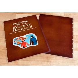 Handmade *Recently Deceased* Beetlejuice Inspired Cover Set 4 use with HAPPY Planner