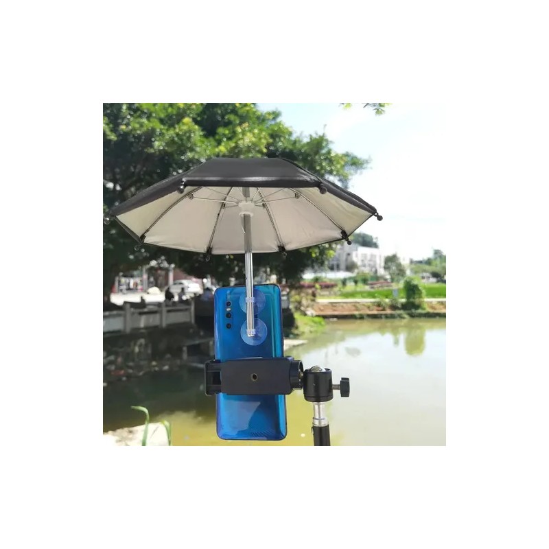 Soporte Para Sombrilla Para Teléfono Celular Para Auto Negro