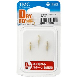 ティムコ(TIEMCO) TMC 完成品フライセット ドライフライ D-25セット パラシュート ケイヒル #14