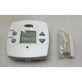 Carrier TSTATCCN2W01 Thermostat Backlit Display 2 Wire Heat And Cool White