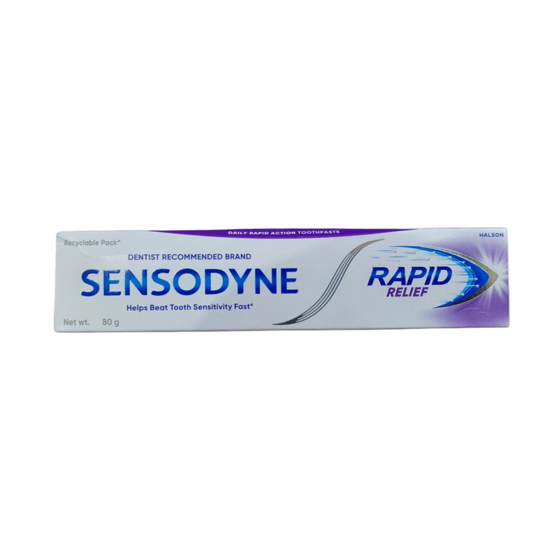 Sensodyne Sensitive Toothpaste Rapid Relief - 80 gm Pack of