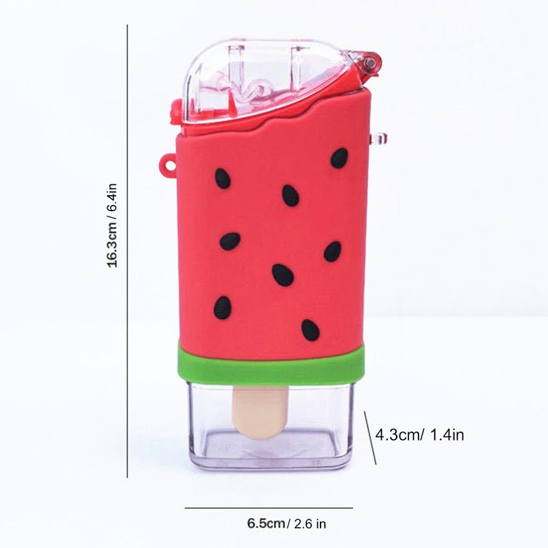 Cute Water Bottle for Kids Ice Cream Shape Water Cup