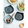 Miamolo Spoon Rest for Stove Top, 5.12 Inches Ceramic Spoon