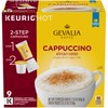 Gevalia Cappuccino Espresso K-Cup Coffee Pods (9 Pods and Froth