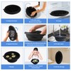 PETIMETI Face Bowl for Ice with Built-in Icetray, Foldable Silicone