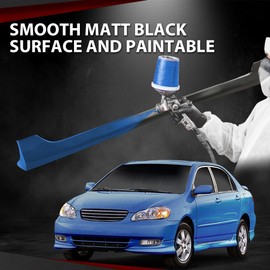 CROSSDESIGN Side Skirts Body Kit Rocker Panel Guard Trim Black Compatible with Toyota Corolla 2003-2008