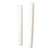 2Pcs White Professional Hair Cutting Combs Set, Salon Hair Styling