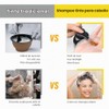 Kingming Champú Teñir Cabello Castaño Oscuro Cubrir Canas Ingredientes Base