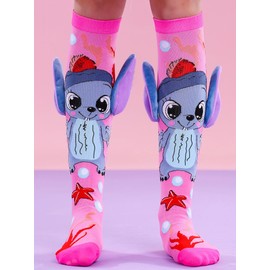 Crazy Socks For Kids Cute Knee Socks Girls 3D High Tube Fashion Novelty girl