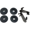 JIFFYYNY 2SET Car Mat Clips Floor Carpet Fixing Hooks Custom