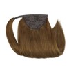 Full Shine Long Ponytail Extension Brown Ponytail Hair Extensions Real