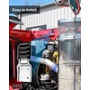 HUQUZN Upper Hood Guide Bracket Fit for Peterbilt 384 388