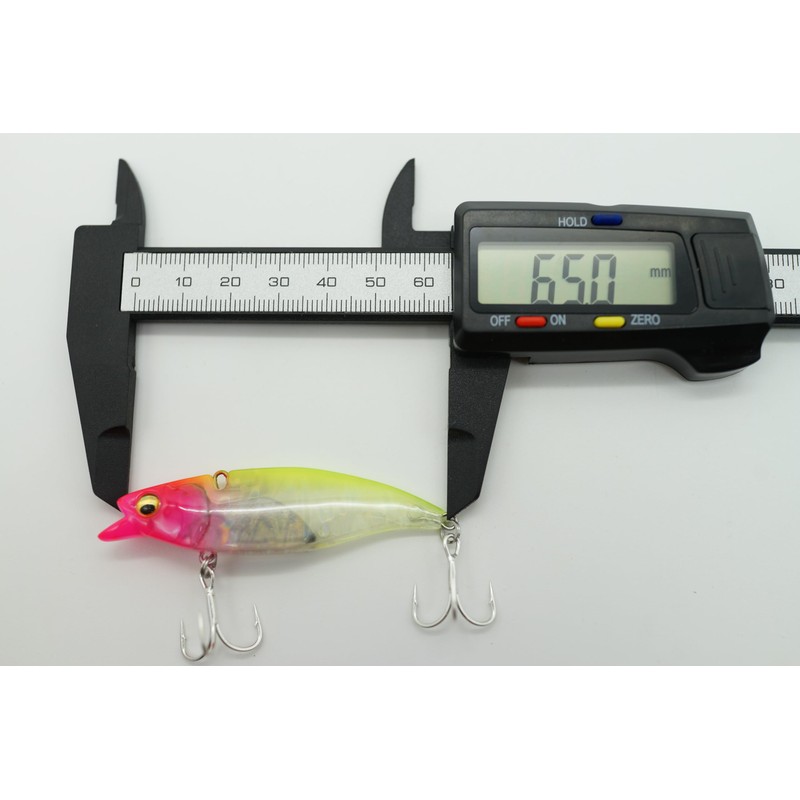 MARUPAKU Lure Fishing Lage 65 (Clear Pink Head)