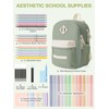 51 PCS Aesthetic School Supplies with Cute Pencil Case, 12
