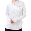 Fila 222063 Women's Rash Guard, Amphibious, Block Mesh, Stand Collar