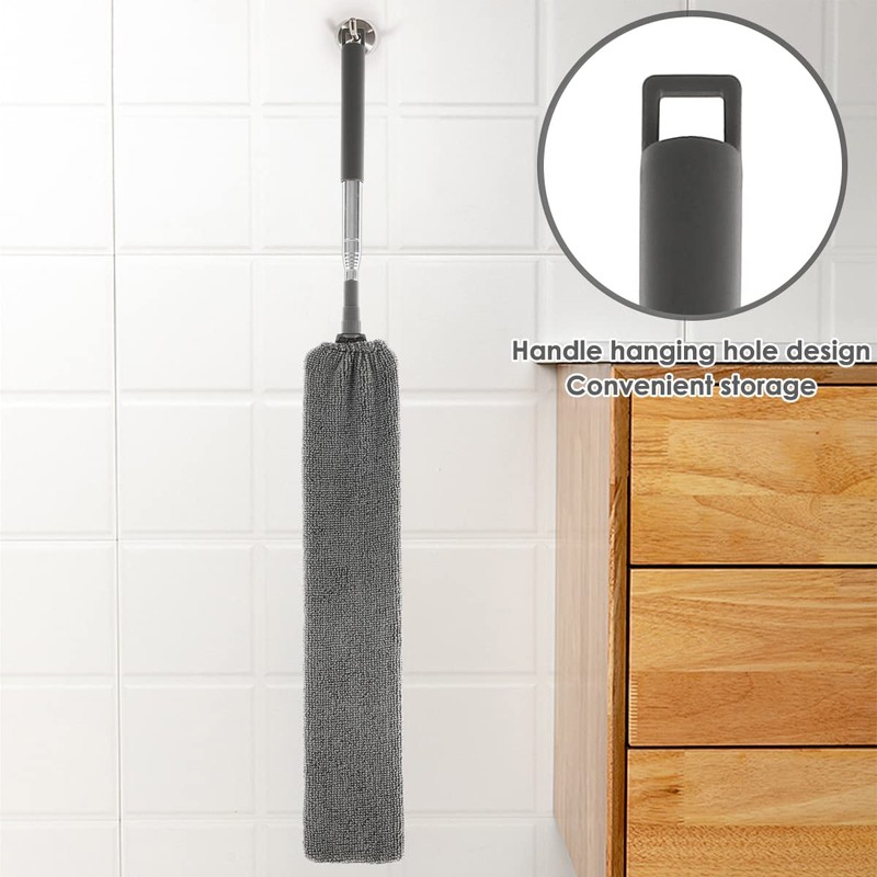 Gap Dust Cleaner Retractable Microfiber Gap Dust Brush Flexible Long