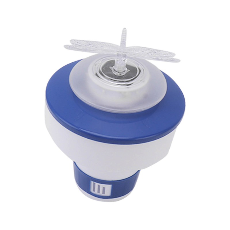 Floating Mini Chemical Dispenser Adjustable Plastic 600 Mah Floating Chlorine