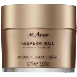 M. Asam Resveratrol Premium NT50 Lifting Cream XXL (100 ml) - Anti-Ageing Cream with Resveratrol for Smooth & Visibly Lifted Skin - Hyaluronic Cream, Face Care for All Skin Types