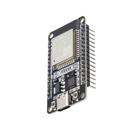 ESP32 USB C with CP2102 Chip, ESP32 NodeMCU Development Board ESP-WROOM-32 2.4GHz WLAN WiFi + Bluetooth Module for Arduino IDE