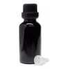 Meliars Frasco 50 Ml Negro Inserto Gotero Tapa Inviolable (20