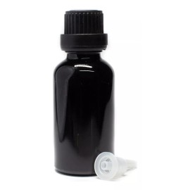 Meliars Frasco 50 Ml Negro Inserto Gotero Tapa Inviolable (20 Pzs)