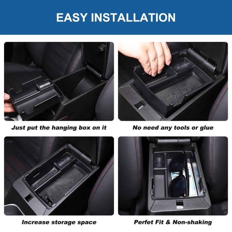 TOYCIDFG Car Center Console Armrest Box Organizer Tray Insert for