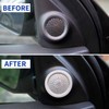 crosselec Inner Front Door Small Speaker Cover Trim for Dodge