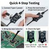 Type-C Inductance Tester Motherboard Coil Tester, in-Circuit Electromagnetic Inductance Tool