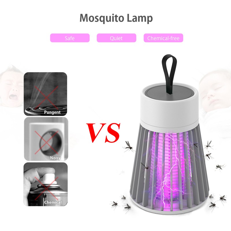 Mosquito Trap Zapper Portable Mosquito Killing Lamp Electric Mosquito Lamps