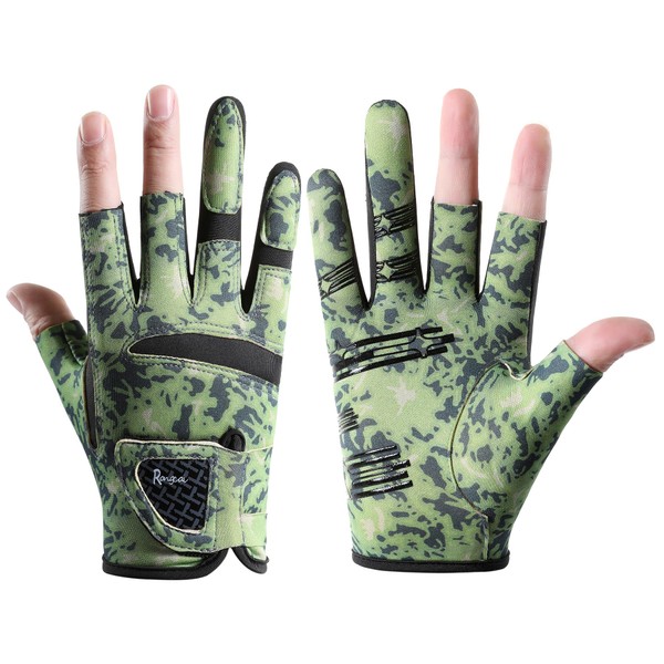 SUJAYU Fishing Gloves Men & Women, Anti-Slip & Breathable Laxuery