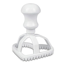 Staedter Heart Ravioli Cutter, 8.5 cm, PP Plastic, White, 30 x 8.5 x 30 cm