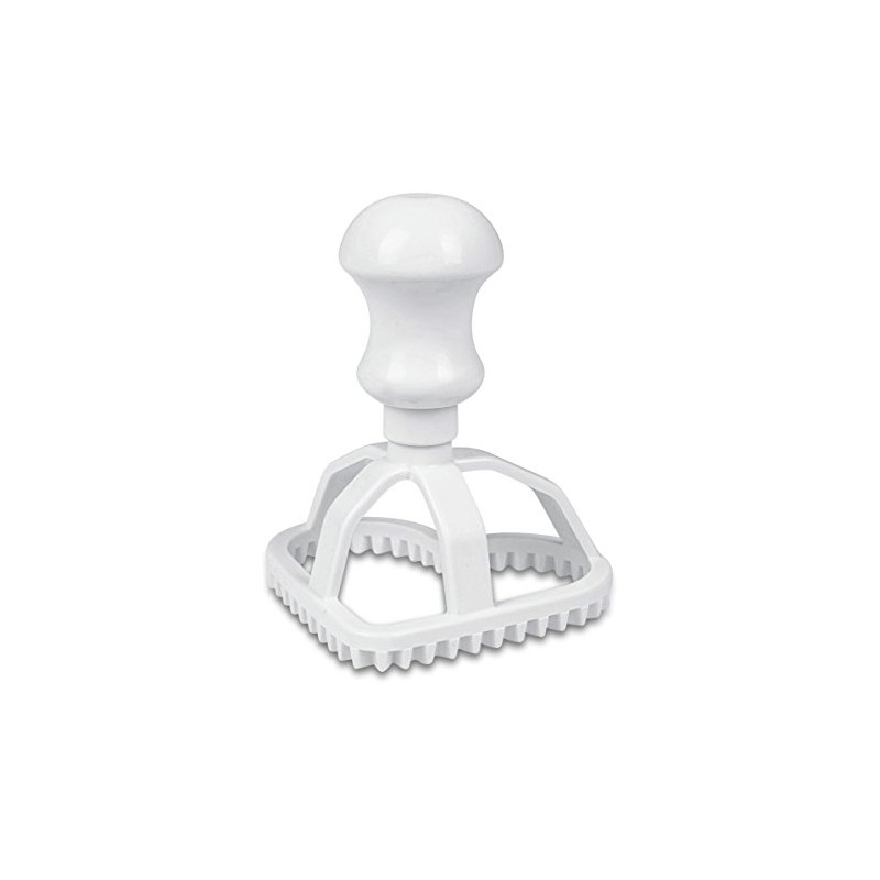 Staedter Heart Ravioli Cutter, 8.5 cm, PP Plastic, White, 30