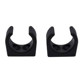 MARINE CITY Nylon Ladder Hooks Lightweight Spring Clamp for Easy Access Storage, Smooth Design | 1-1/4 Inches Diameter | Ideal for Boats, Marines, and Yachts (Pack of 2)