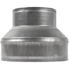 6" to 4" Inch Galvanized Steel Round Duct Reducer -