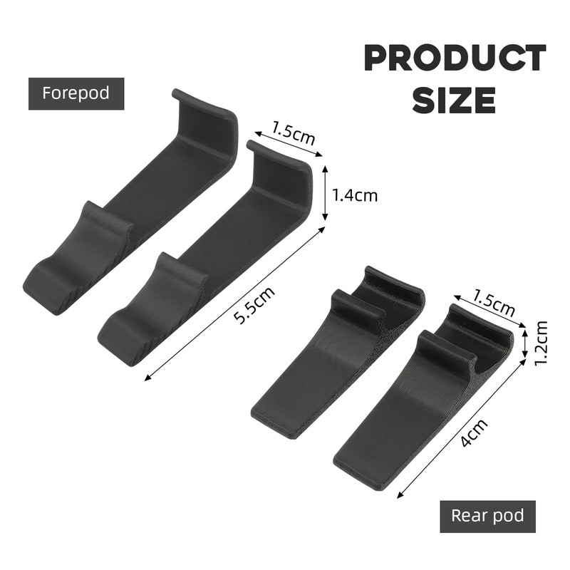 Set of 4 Chassis for DJI Flip Landing Gear, Anti-Scratch