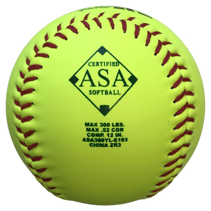 Baden GB12L 'Genui' Softball - ASA Approved - Pack of