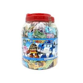 로보카폴리 비타민D+ 500정 원통형 Robocar Poli Vitamin D+ 500 Tablets Cylindrical