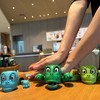 JOD® Turtle Cup Holder,Turtle Coaster with Funny Expression, Cup Holder