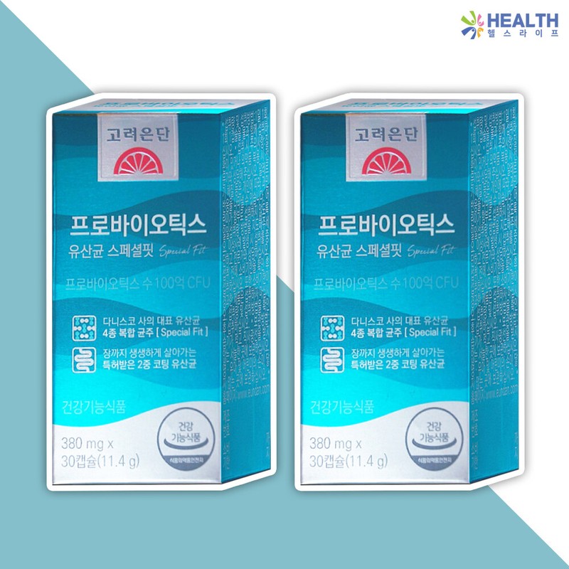 Goryeo Eundan Korea Eundan Probiotics Lactobacillus Special Fit 380mg x