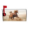 Lukbfall Running Horse Mailbox Covers Magnetic Pastoral Style Post Letter
