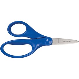 Fiskars 194300 Back to School Supplies Kids Scissors Pointed-tip, 5 Inch, Blue